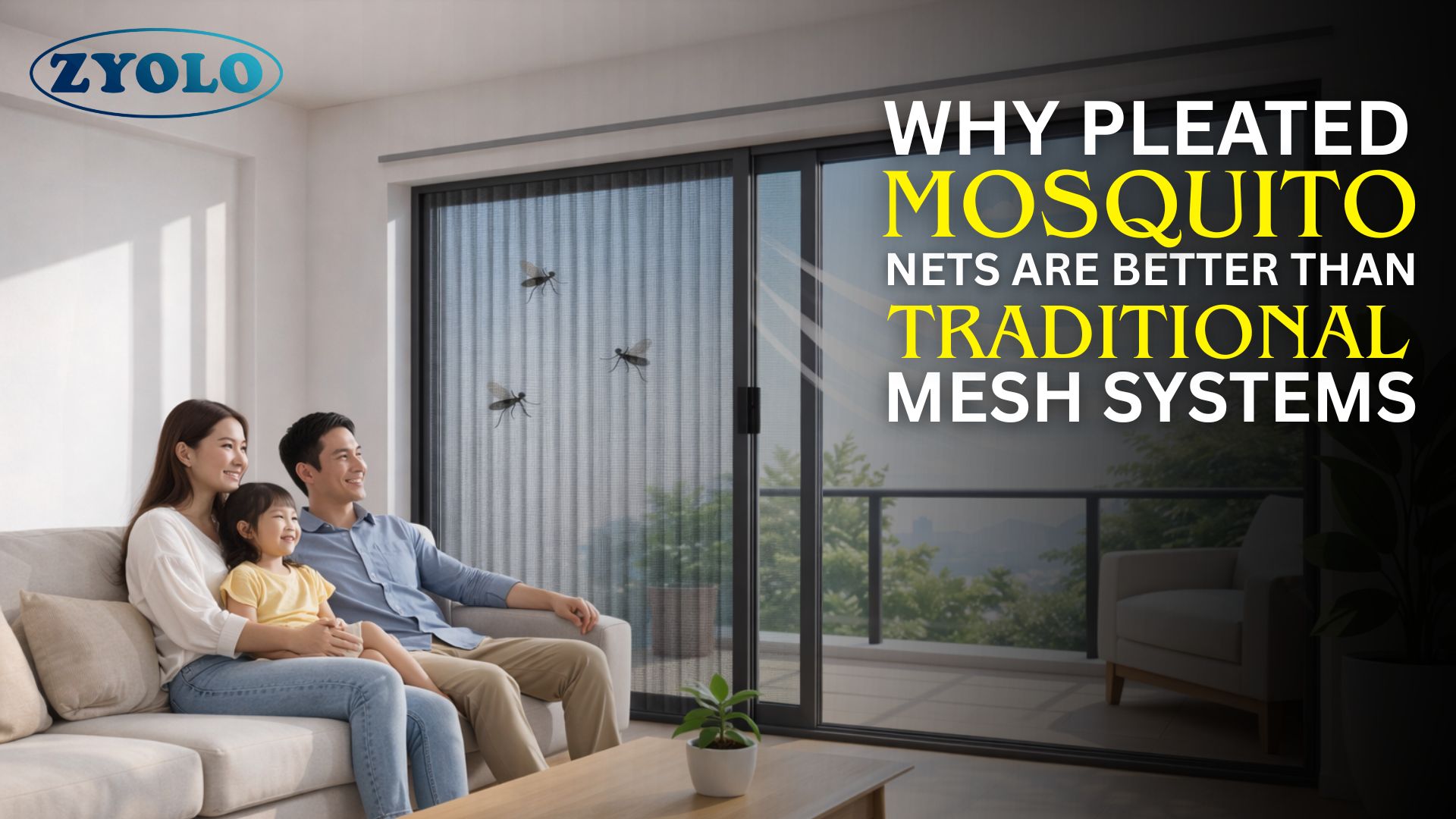 Why Pleated Mosquito Nets Are Better Than Traditional Mesh Systems